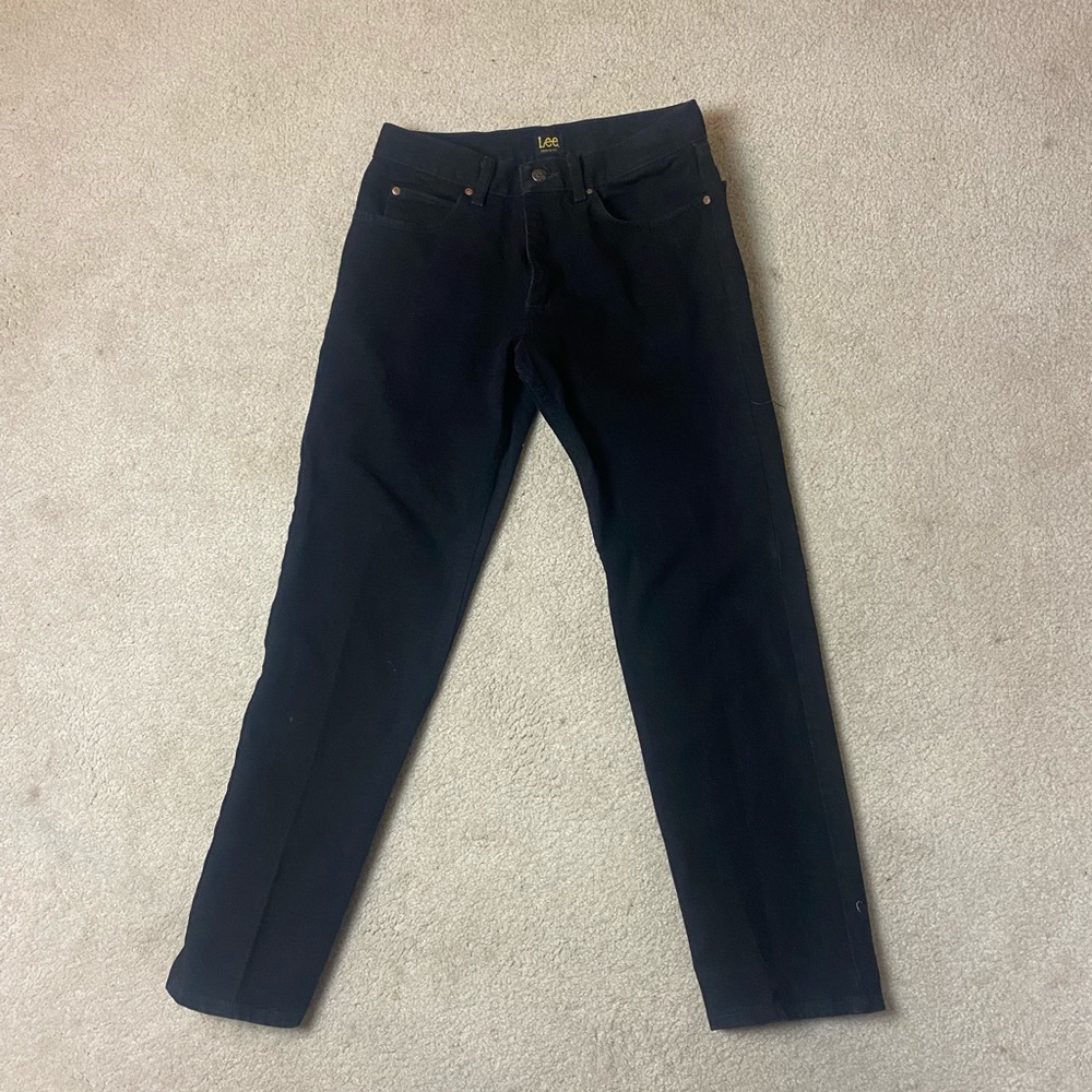 Lee black denim jeans